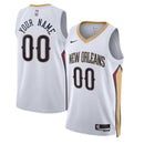 Camisa NBA - New Orleans Pelicans - 2023 Branco - Edição Associação
