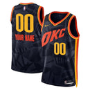 Camisa NBA - Oklahoma City Thunder - 23/24 - Azul Marinho - Edição Cidade
