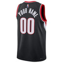Camisa NBA - Portland Trail Blazers - 2023 Diamante - Edição Ícone - Preto