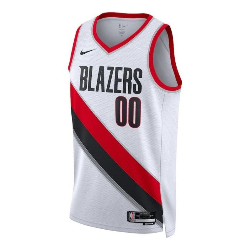 Camisa NBA - Portland Trail Blazers - 2023 Branco - Edição Associação