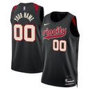 Camisa NBA - Portland Trail Blazers - 23/24 - Preto - Edição Cidade