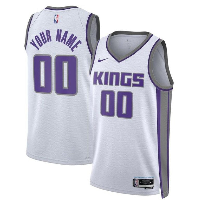 Camisa NBA - Sacramento Kings - 2023 Branco - Edição Associação