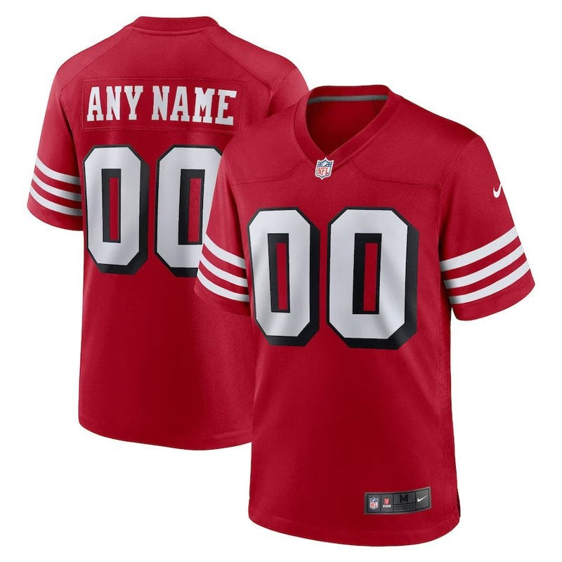 Camisa NFL San Francisco 49ers - Scarlet - Versão Alternativa de Jogo