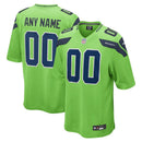 Camisa NFL Seattle Seahawks - Versão Alternativa de Jogo - Verde Neon