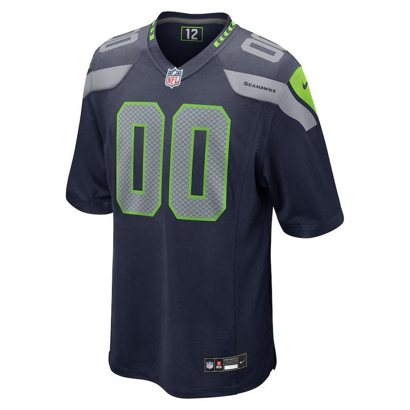 Camisa NFL Seattle Seahawks - Versão de Jogo - Azul Marinho