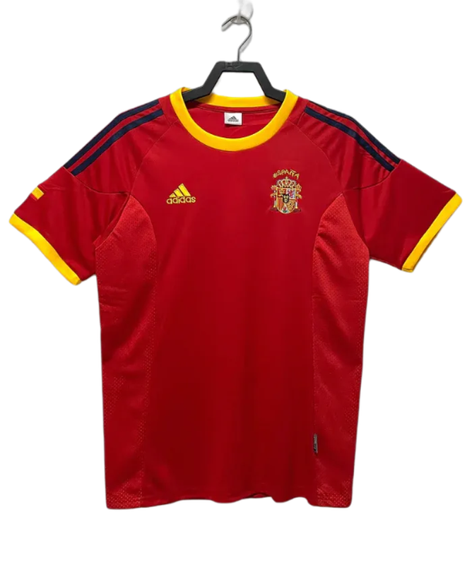 Camisa Espanha 2002 I Home - Versão Retrô