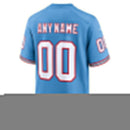 Camisa NFL Tennessee Titans - Oilers - Versão Retrô de Jogo - Azul Claro