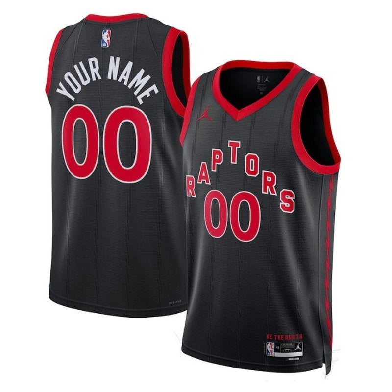 Camisa NBA - Toronto Raptors - 2023 - Edição de Impacto - Preto