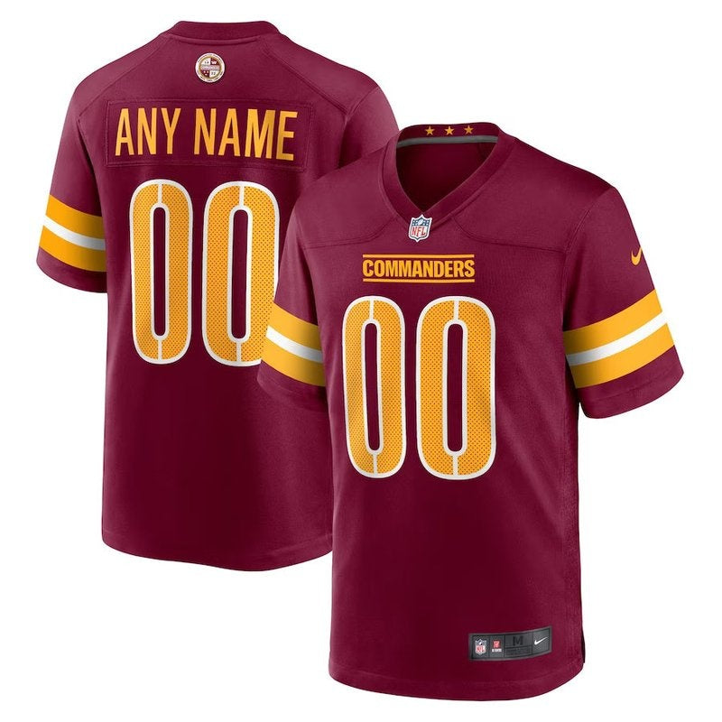 Camisa NFL Washington Commanders - Bordô - Versão de Jogo