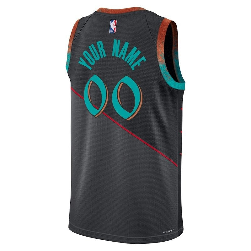 Camisa NBA - Washington Wizards - 23/24 - Preto - Edição Cidade