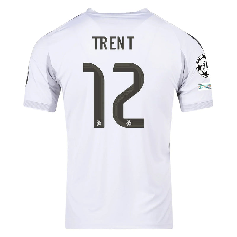 Camisa Trent - Real Madrid 25/26 I Home - Versão Torcedor